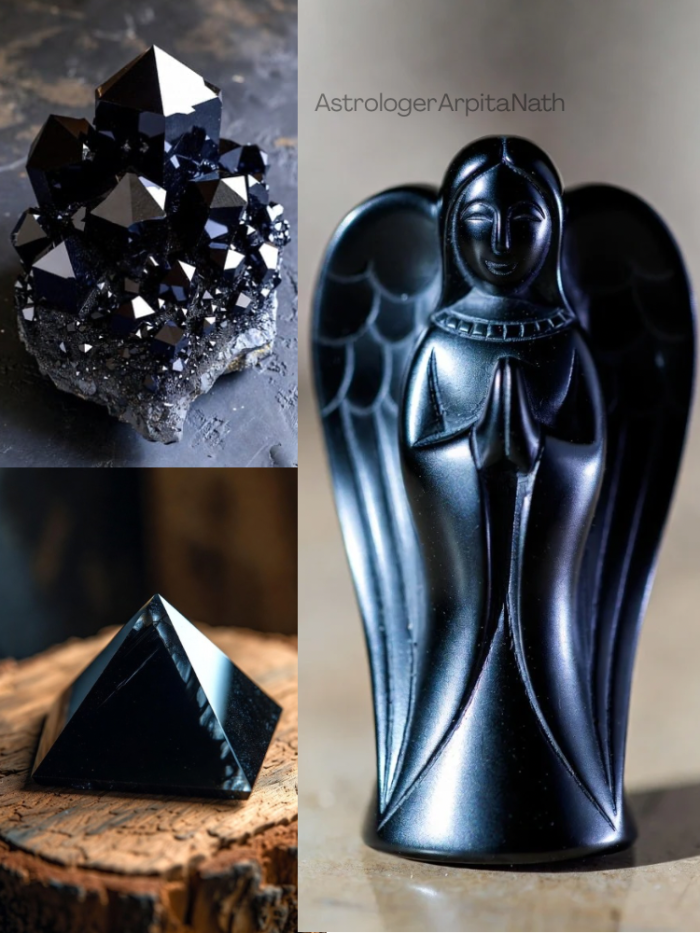 Black Obsidian Crystal