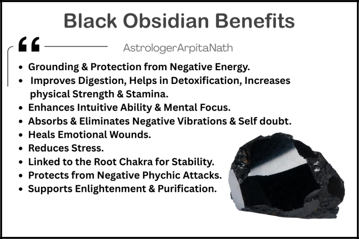 black obsidian